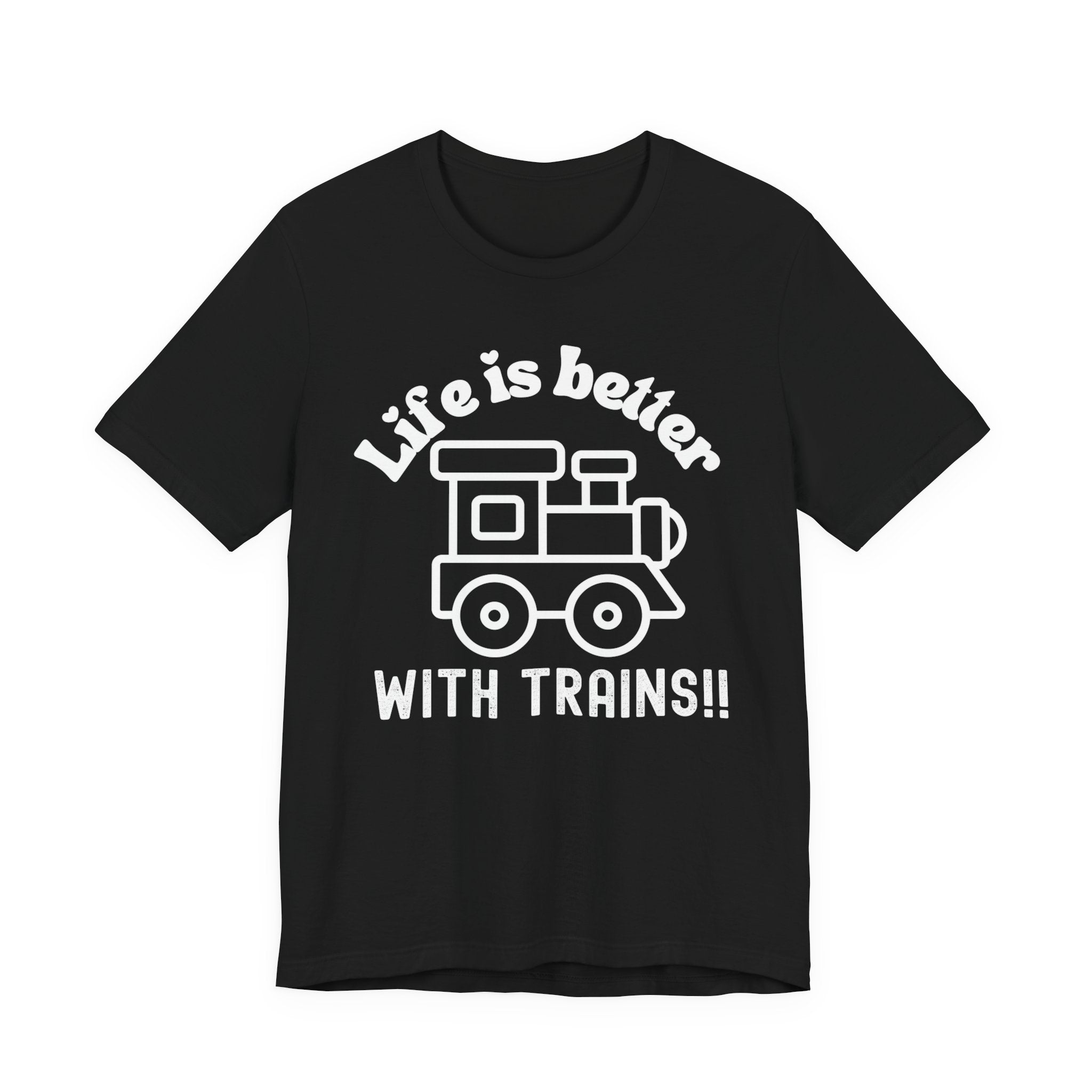 Life is Better with Trains Tee | OTR Designs